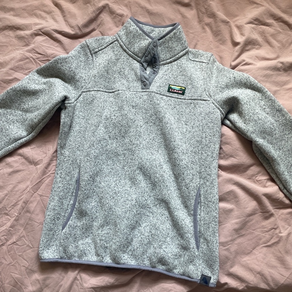 LL Bean half zip pullover